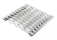 Anti Skid Diamond Safety Grating Perforated Steel Stairs Treads For Platform
