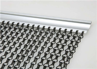 2.0mm Chain Link Curtain Aluminum Doorway Fly And Insect Curtain Screen