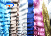3mm Sequin Mesh Fabric Cloth Garment metallic mesh fabric 45*150cm