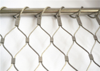 SS304 SS316 SS316L Black Oxide Wire Rope Mesh net customizable High Temp Resistance