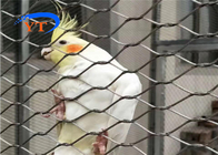 Polish Animal Wire Mesh 304 316 Inox Cable Webnet Zoo Enclosure Mesh