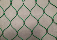 316 304 Stainless Steel Rope Mesh Architectural Stainless Steel Mesh Balustrade 60x60mm