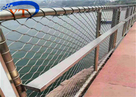 Inox Architectural Wire Mesh Fencing Outdoor 316L X Tend Balustrade Wire Mesh