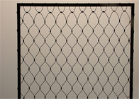 Ferruled Stainless Steel Wire Rope Fence Mesh 7x7 1.5mm Architectural Stainless Steel Wire Mesh