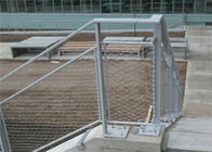 316 Grade Stainless Rope Mesh Railing Fillings For Bridge Safety