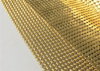 Rectangle Gold Sequin Mesh Fabric Metal Mirror 10mm