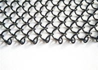 Fashionable Metal Coil Drapery 1.6mm Hanging Metal Mesh Curtains Dividers