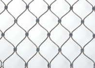 Durable Zoo 304 Stainless Steel Mesh Wire Rope Mesh 25x25mm