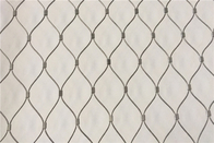 60x60mm Security Mesh Fencing Decorative Ferrule Wire Rope Net Long Lifespan