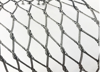 7*7 7*19 Stainless Steel Rope Mesh Rustless Antioxidant Zoo Net For Animal Cages
