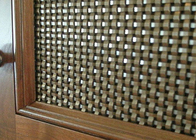SS304 Woven Decorative Wire Mesh Facades 80mm