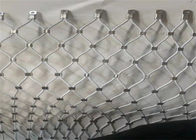 Diamond Soft Handrails 2.0mm Ss Rope Mesh 2.4m Length Panels At Both Sides