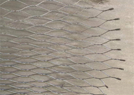 Aisi304 316 Stainless Steel Wire Rope Mesh 100*100mm Ferruled 2.0mm For Plant Climbing
