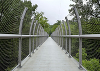 Flexible Customized Durable Stainless Steel Webnet 1.6mm Safety For Bridge