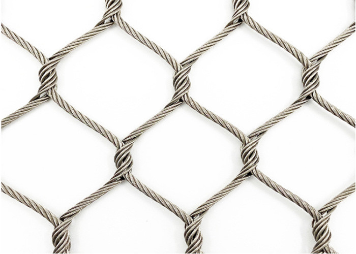 7*19  Grape Wire Rope Trellis Plant Climbing Green Wire Rope Mesh Netting 150x150mm