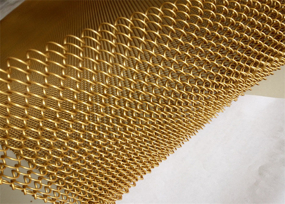 5x5mm Movable Mesh Screen Curtain Stainless Steel Decorative Wire For Hotel Window