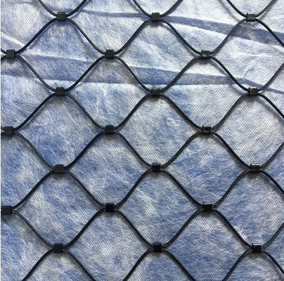 Ferruled 7x19 316 L Stainless Steel Rope Mesh 1.2mm Dia