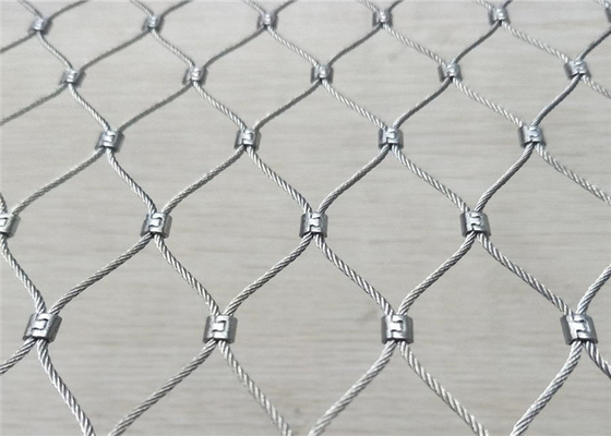 316 Stainless Steel Aviary Netting Flexible Bird For Animals In Zoo